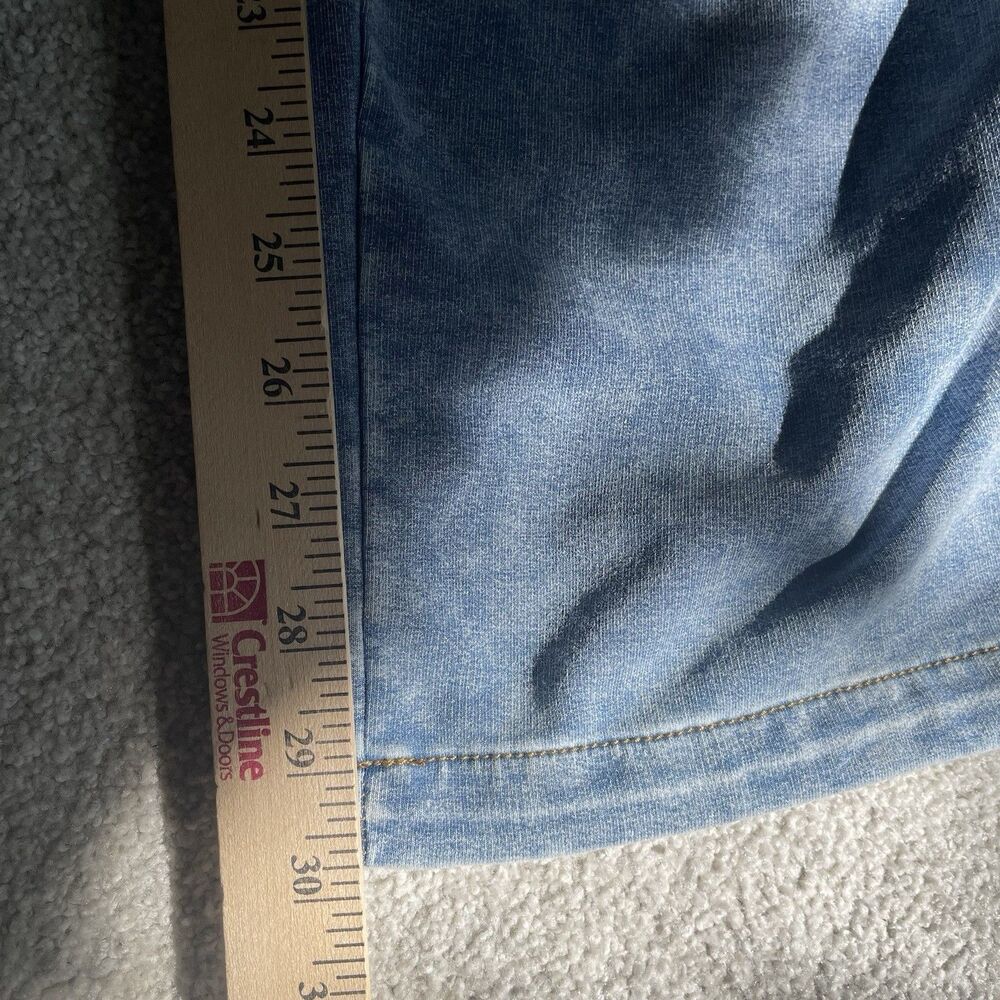 Vanilla Star Wide Leg Cargo Sweatpants Blue Marble Loungewear Women's Size XL - Picture 10 of 10